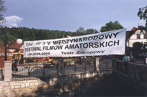 Banner XXXIII Festiwalu Pol-8 nad Bystrzyc Dusznick